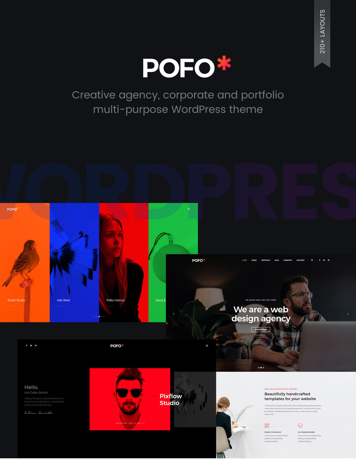 Pofo - Creative Portfolio and Blog WordPress Theme - 6