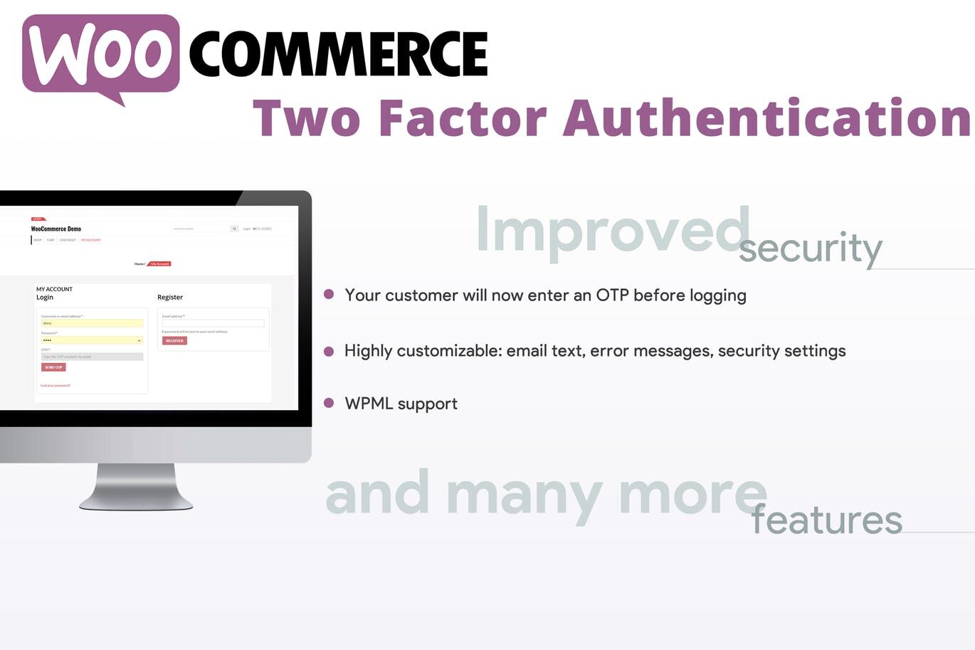 WooCommerce Two Factor Authentication-wordpress双重验证插件