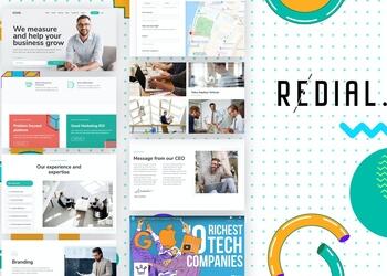 Redial – elementor公司和业务 Template Kit