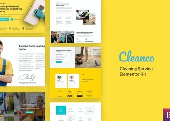 Cleanco – elementor清洁服务公司模板工具包