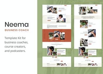 Neema – 业务教练Elementor网站模板工具包