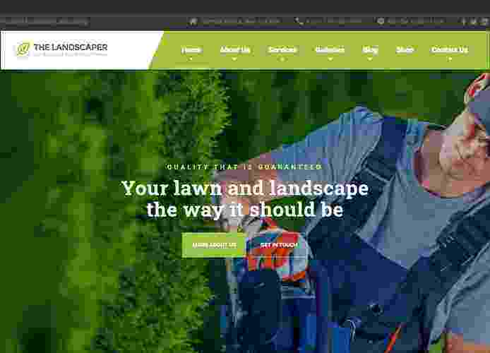 The Landscaper -WordPress草坪和景观主题