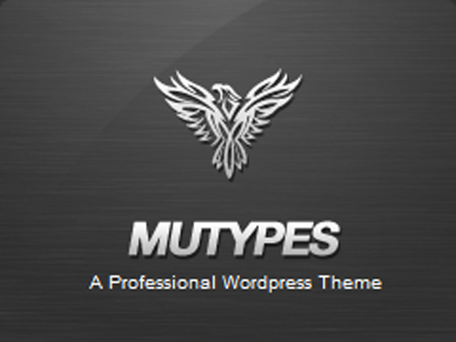 Mu Types -wordpress 白色整洁公司企业网站主题