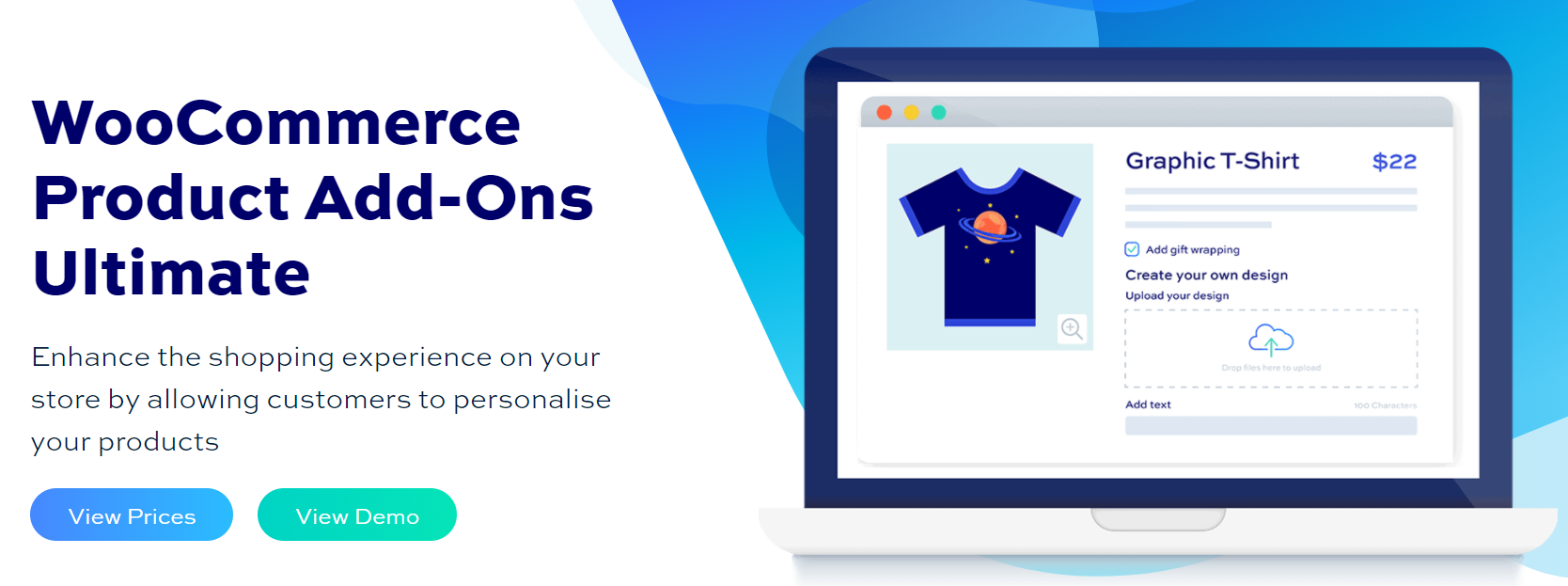 WooCommerce Product Add-Ons Ultimate商城产品字段自定义插件