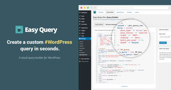 Easy Query Pro 汉化版-WordPress 的可视化查询构建器插件