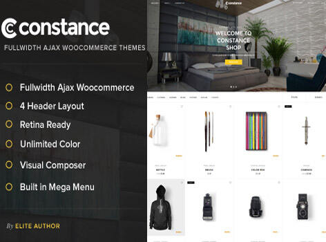 Constance-wordpress WooCommerce 商城主题