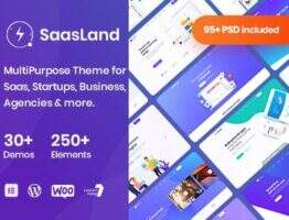 SaasLand – WordPress企业多用途主题