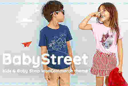 BabyStreet -WordPress儿童玩具和服装店主题