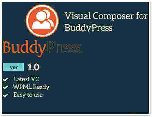 VC for BuddyPress 汉化版-社区自定义WordPress插件