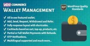 WooCommerce Wallet Management 汉化版-WordPress商城钱包功能插件