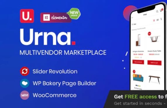 Urna 汉化版-WordPress多功能商城主题