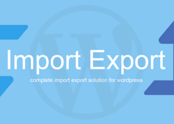 WP Import Export 汉化版-WordPress导入导出插件