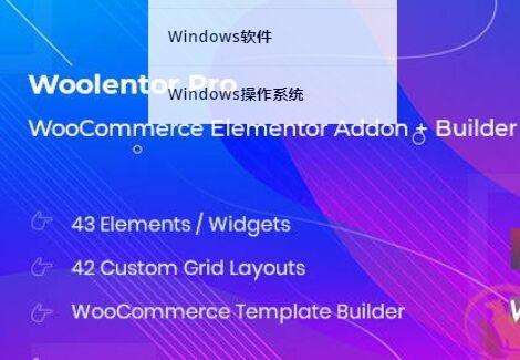 WooLentor Pro汉化版-WooCommerce页面生成器插件