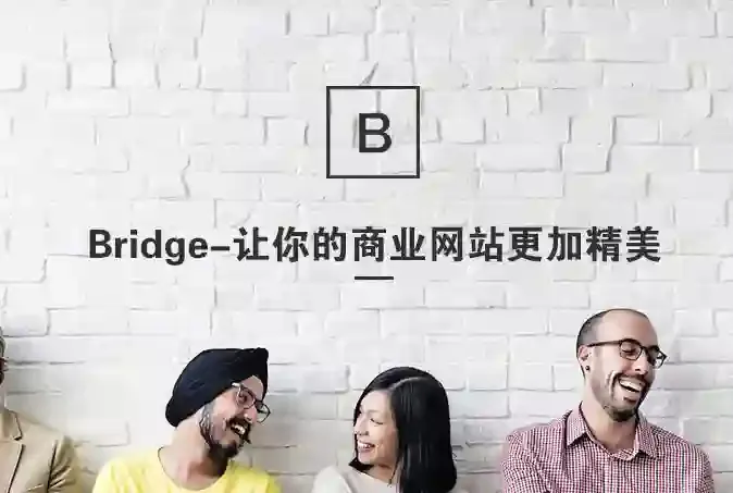 Bridge 汉化-功能强大的企业商业网站主题