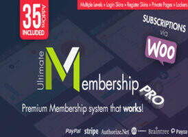 Ultimate Membership Pro汉化版-WordPress超级会员管理插件