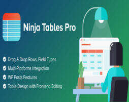 Ninja Tables Pro 专业汉化版 -WordPress表格设计器插件