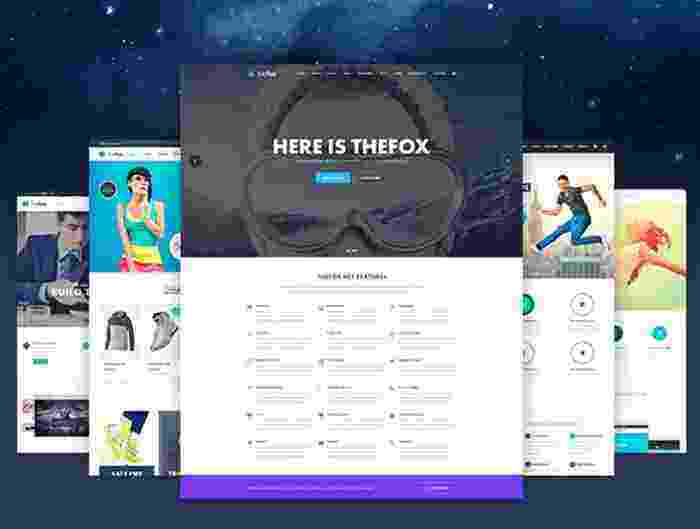 TheFox 汉化版 – WordPress响应式多用途WordPress主题