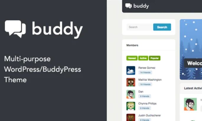 Buddy 汉化版-WordPress经典的社区论坛主题(Buddy Plugin插件)