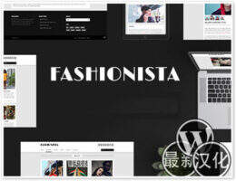 Fashionista汉化版-WordPress响应式 彻体网格主题