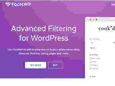 FacetWP 汉化版-多维度筛选器wordpress插件（+addones）