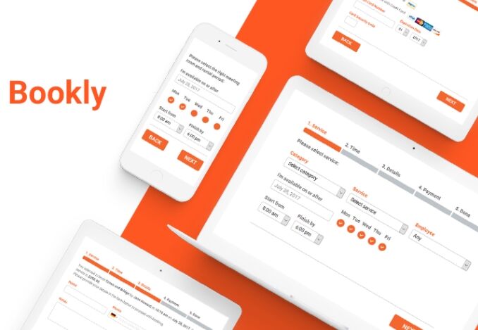 Bookly插件汉化版-WordPress 产品服务在线预订插件