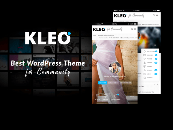 KLEO 汉化版-专业社区论坛及社交网络BuddyPress WordPress主题（含核心插件）