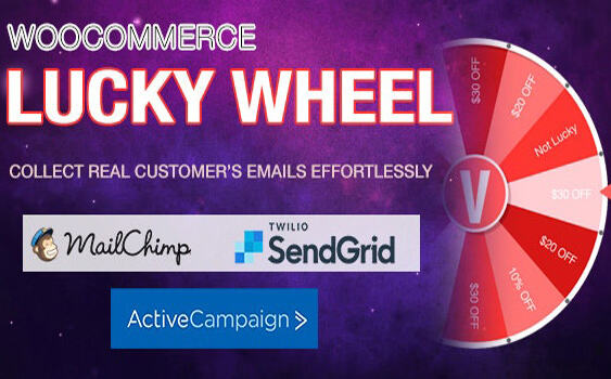 Woocommerce Lucky Wheel Premium汉化版-WordPress幸运转盘插件