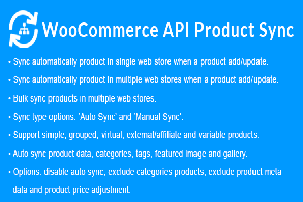 API Product Sync插件-WooCommerce数据同步