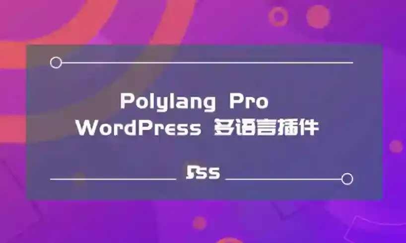 Polylang Pro 汉化版