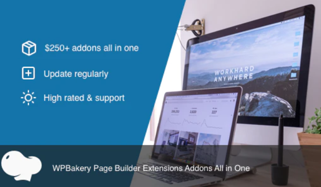 All In One Addons for WPBakery Page Builder-WPBakery页面生成器的多功能插件