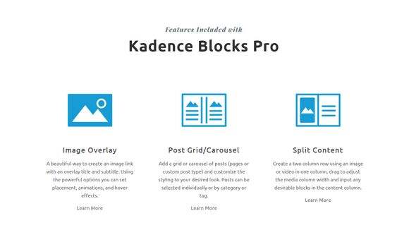 Kadence Blocks Pro
