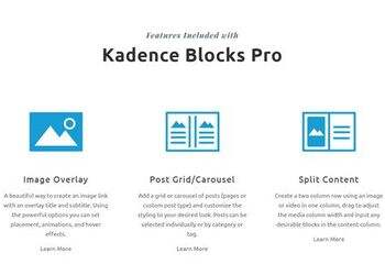 Kadence Blocks Pro- WordPres后台块编辑器增强插件