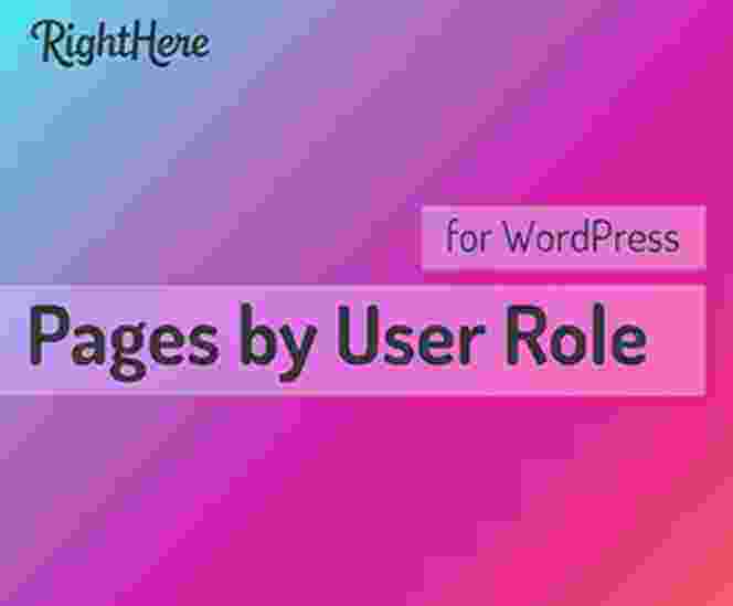 Pages by User Role汉化版-WordPress页面权限限制插件