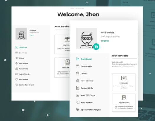 YITH WooCommerce Customize My Account Page汉化版-商城账户页面自定义插件