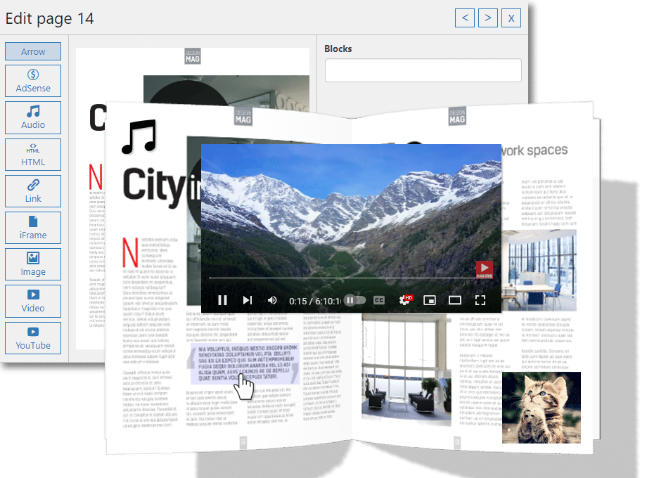 Real3D Flipbook & PDF Viewer-3D动态翻页书WordPress插件