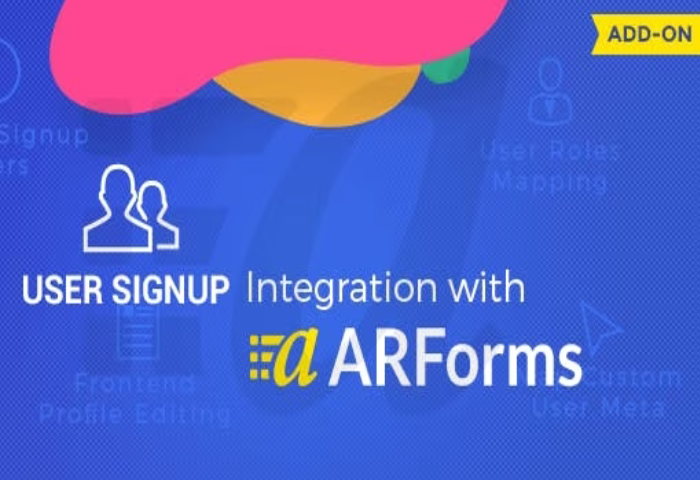 ARForms自定义用户注册附加插件