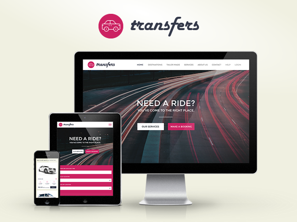 Transfers 汉化版 -交通和租车WordPress主题