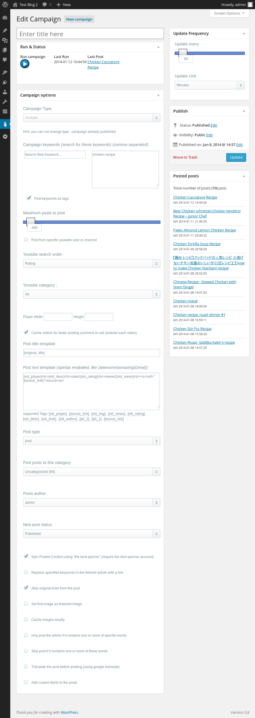 WordPress Automatic 功能-自动采集发布插件