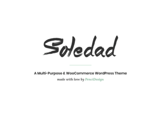 Soledad 主题汉化版-多用途、媒体和 WooCommerce WordPress主题