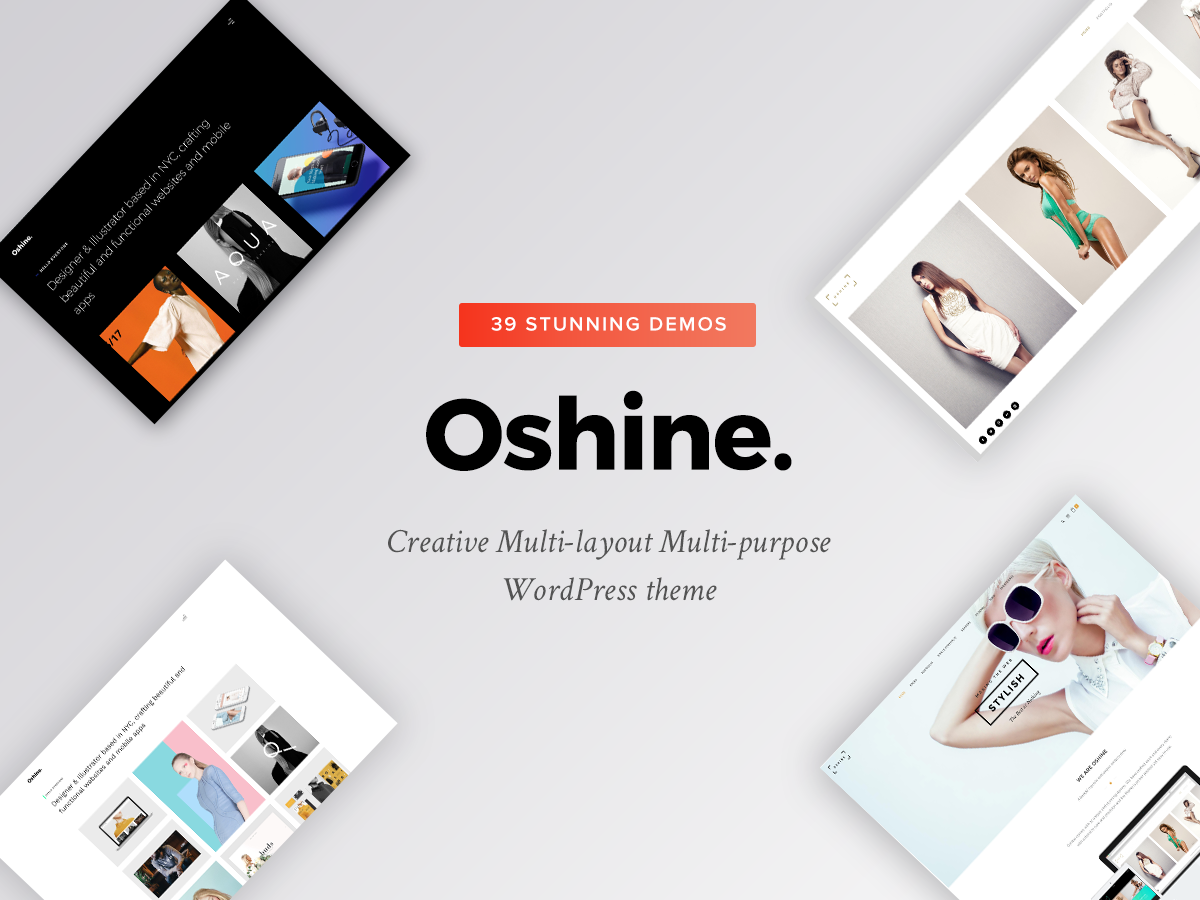 Oshine主题-简单易用的WordPress创意多用途商业主题