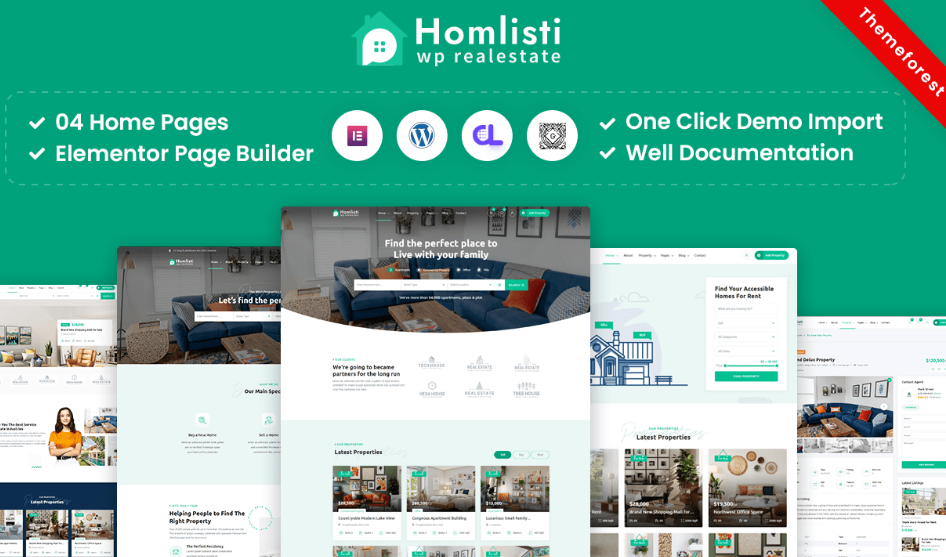 Homlisti主题 -房产网站建设