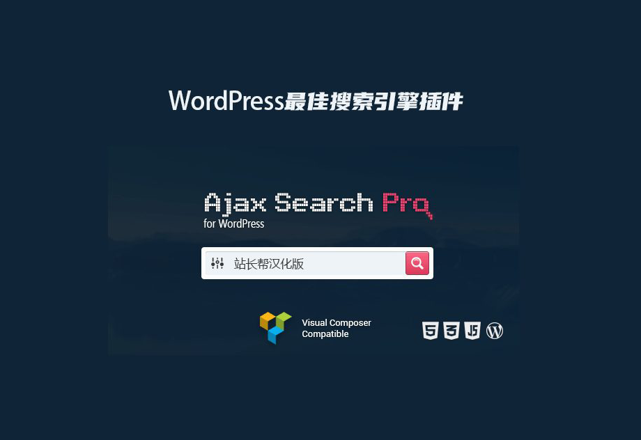 Ajax Search Pro wordpress搜索插件