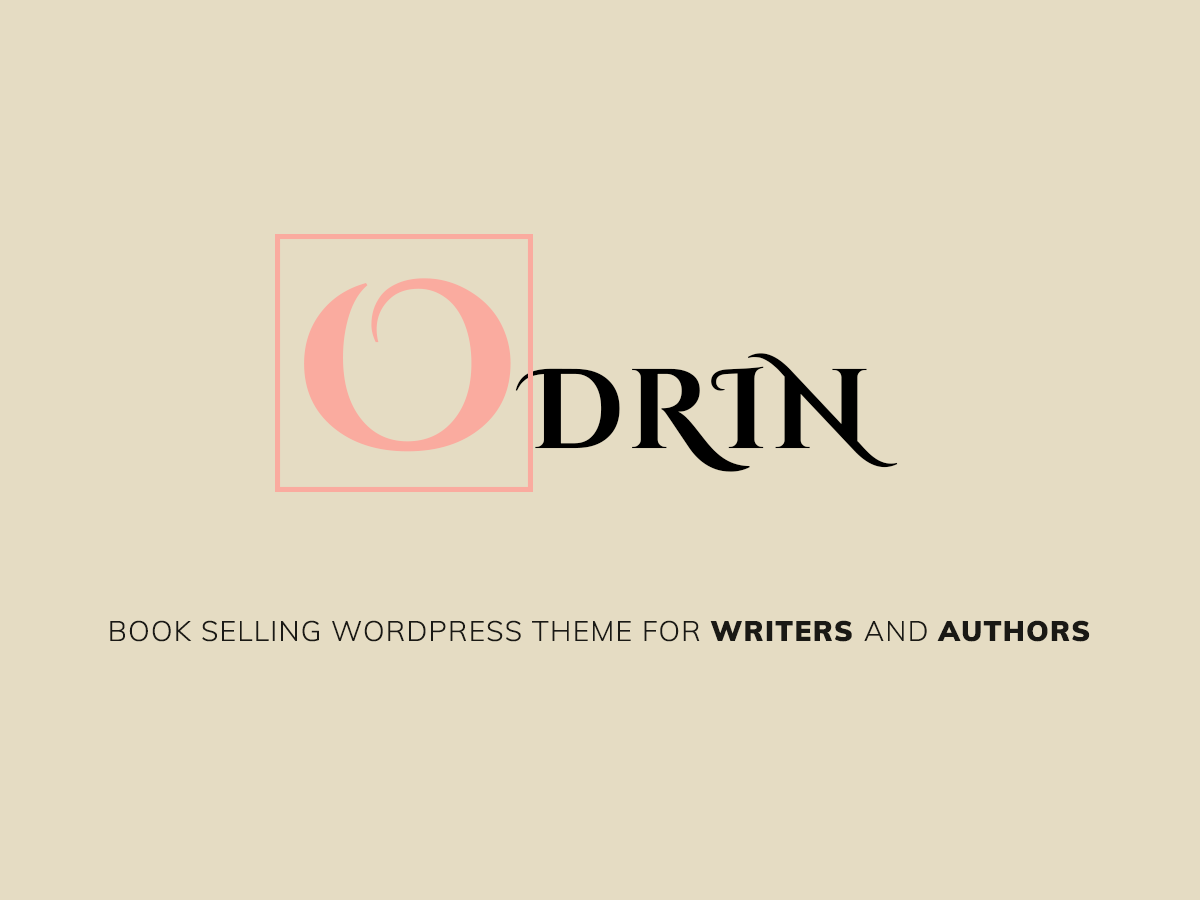 Odrin主题汉化版-图书销售WordPress主题