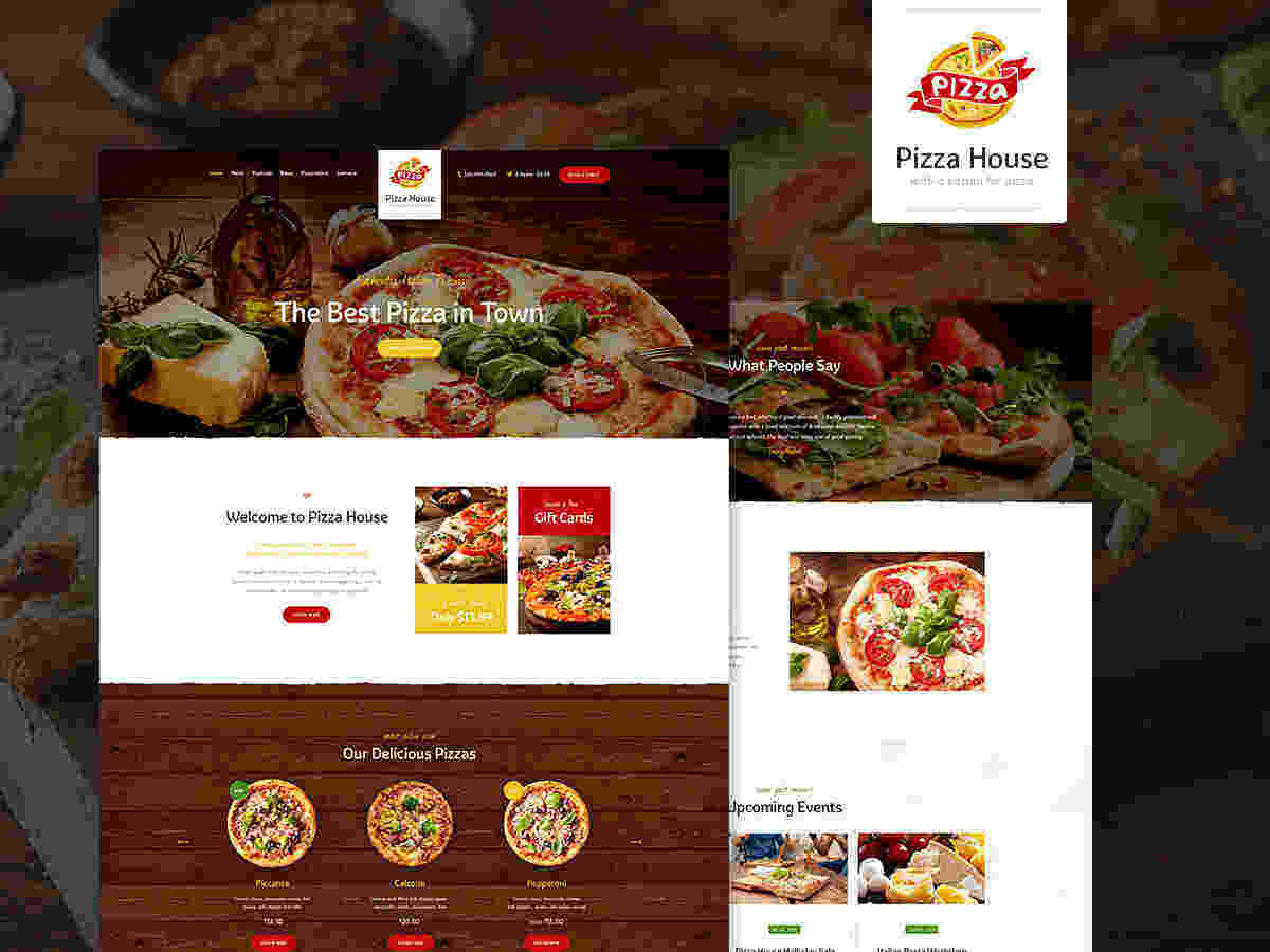 Pizza House主题演示