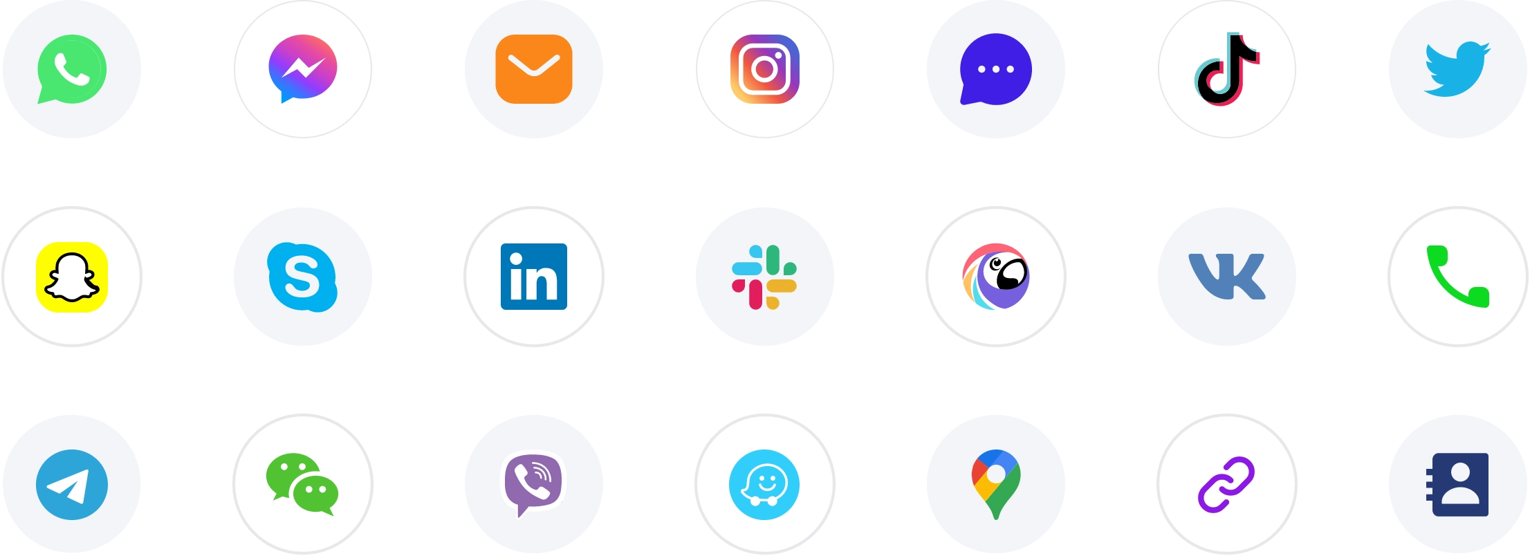 Chaty Pro支持的聊天软件