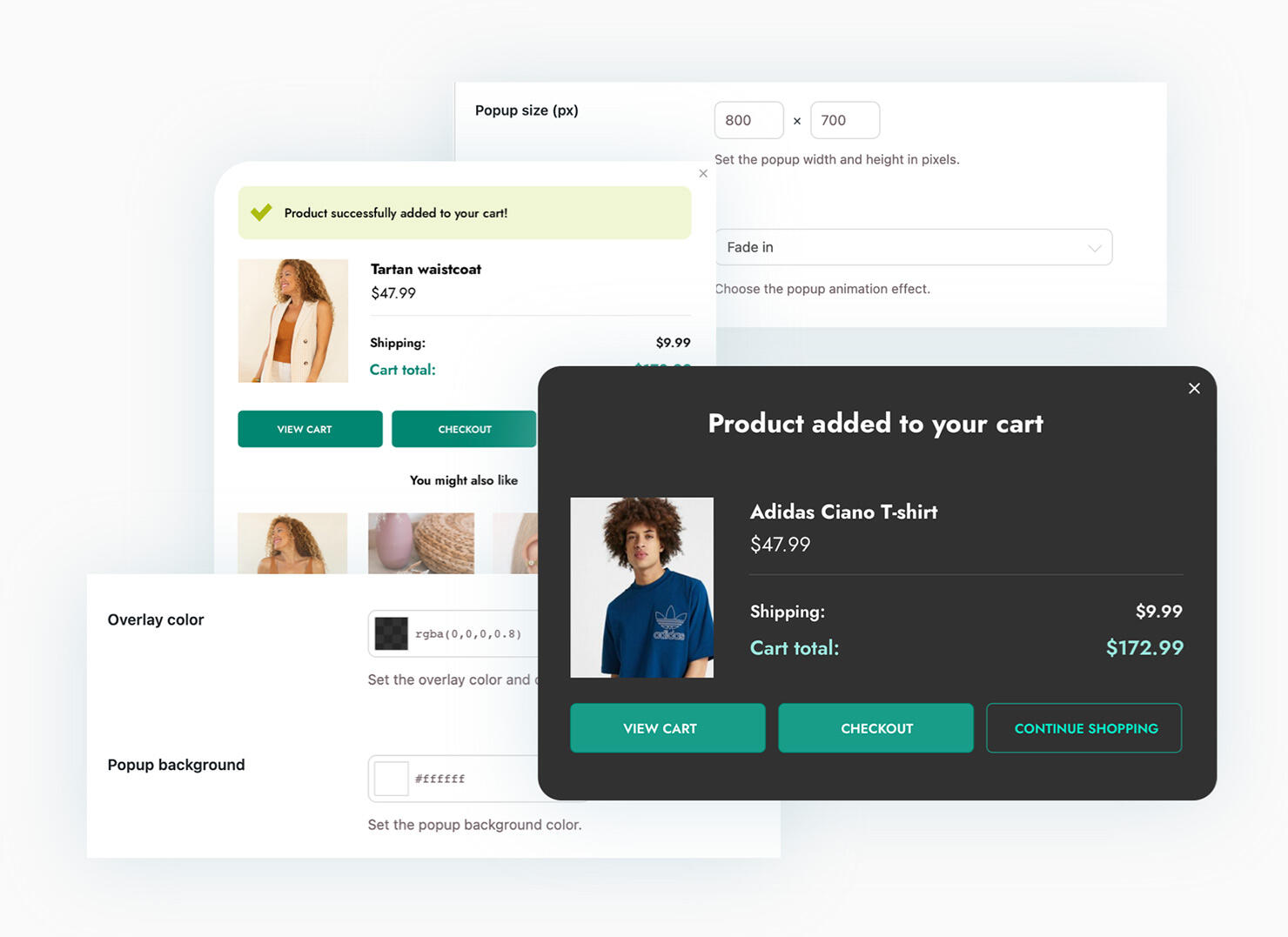 YITH WooCommerce Added to Cart Popup Premium购物车弹窗-WordPress插件汉化版