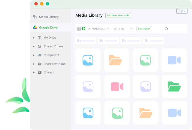 Google Drive 与媒体库集成